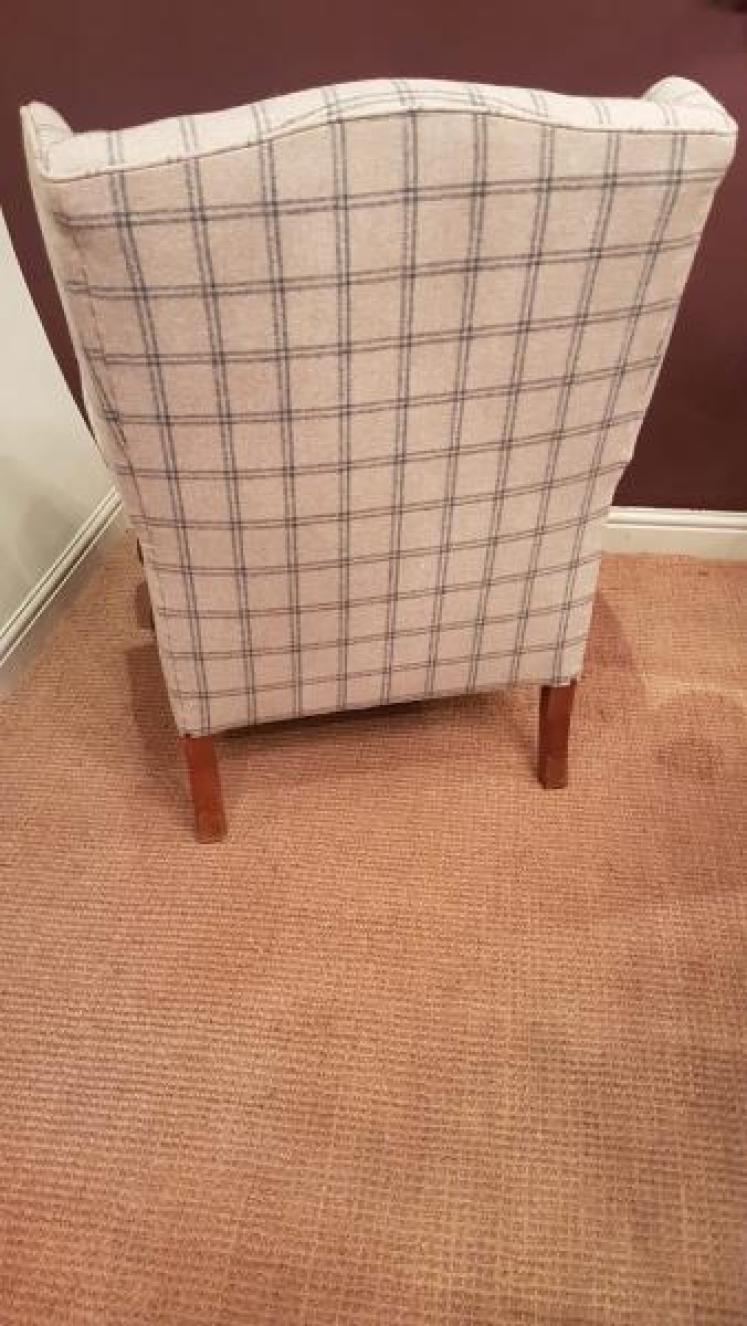 Victorian Wing Back Arm Chair - Image 3