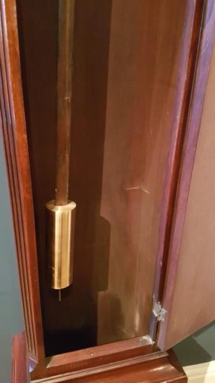 Superior Quality Edwardian Mahogany Grandmother Clock - Image 3