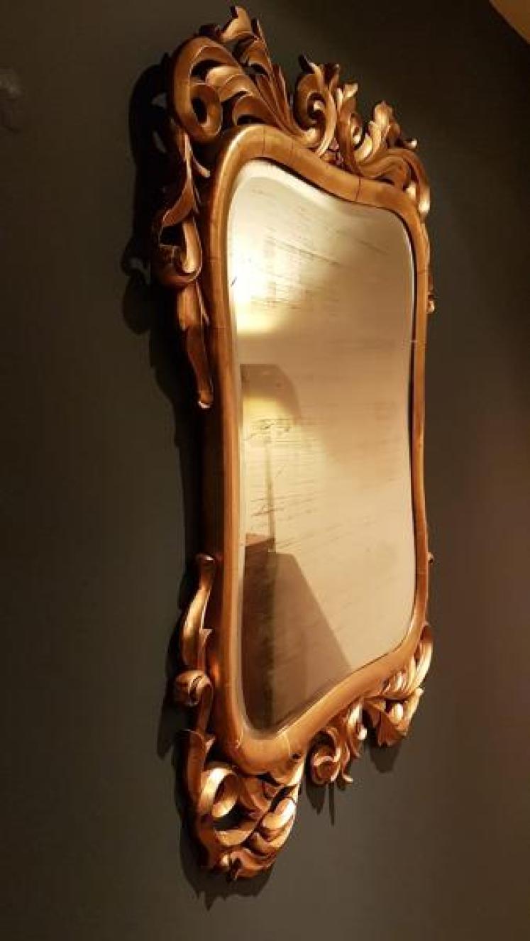 Early Victorian Timber Gilt Mirror - Image 2