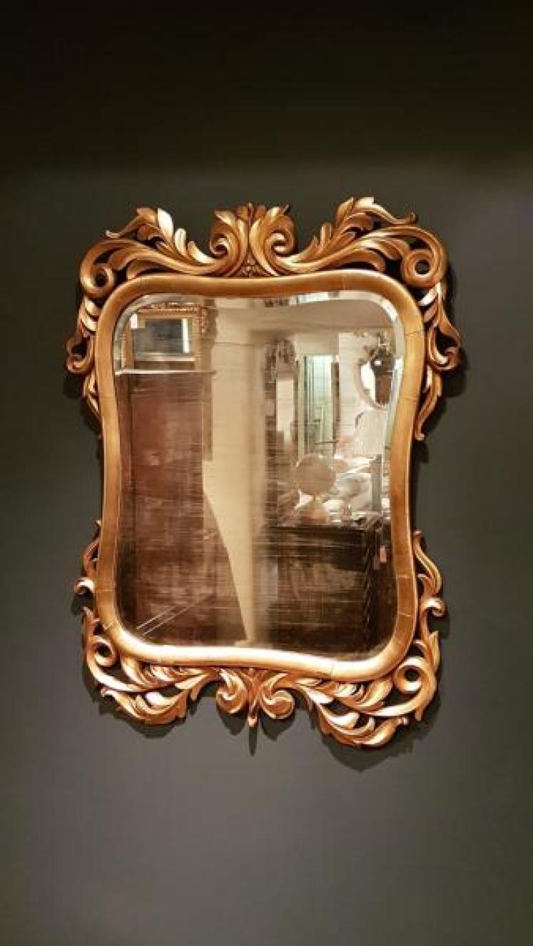 Early Victorian Timber Gilt Mirror - Image 7