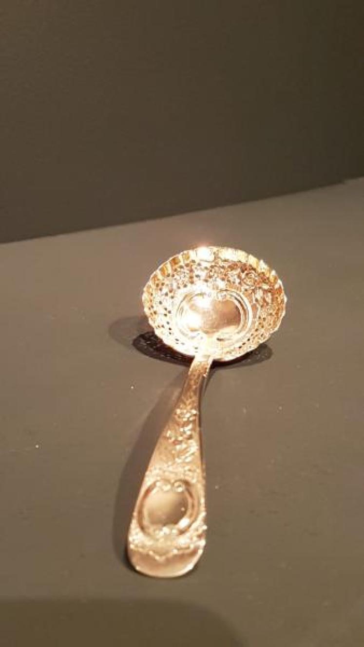 George III Dublin Silver Berry Ladle - Image 2
