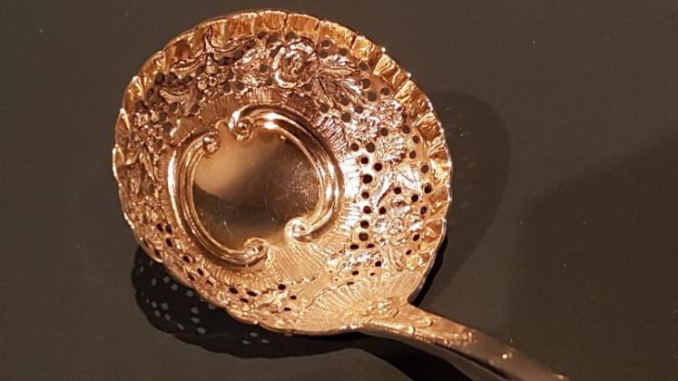 George III Dublin Silver Berry Ladle - Image 6
