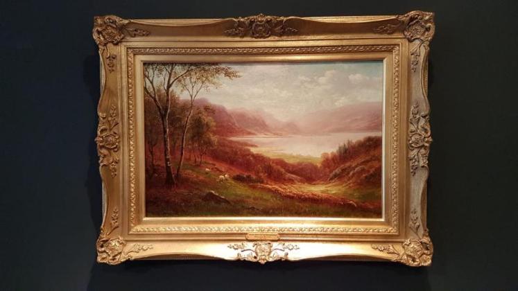  Pair Victorian of William Mellor Oil Paintings - Image 2