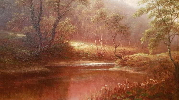 Pair Victorian of William Mellor Oil Paintings - Image 4