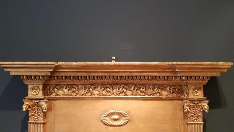 Early Victorian Timber Gilt Mirror - Image 4