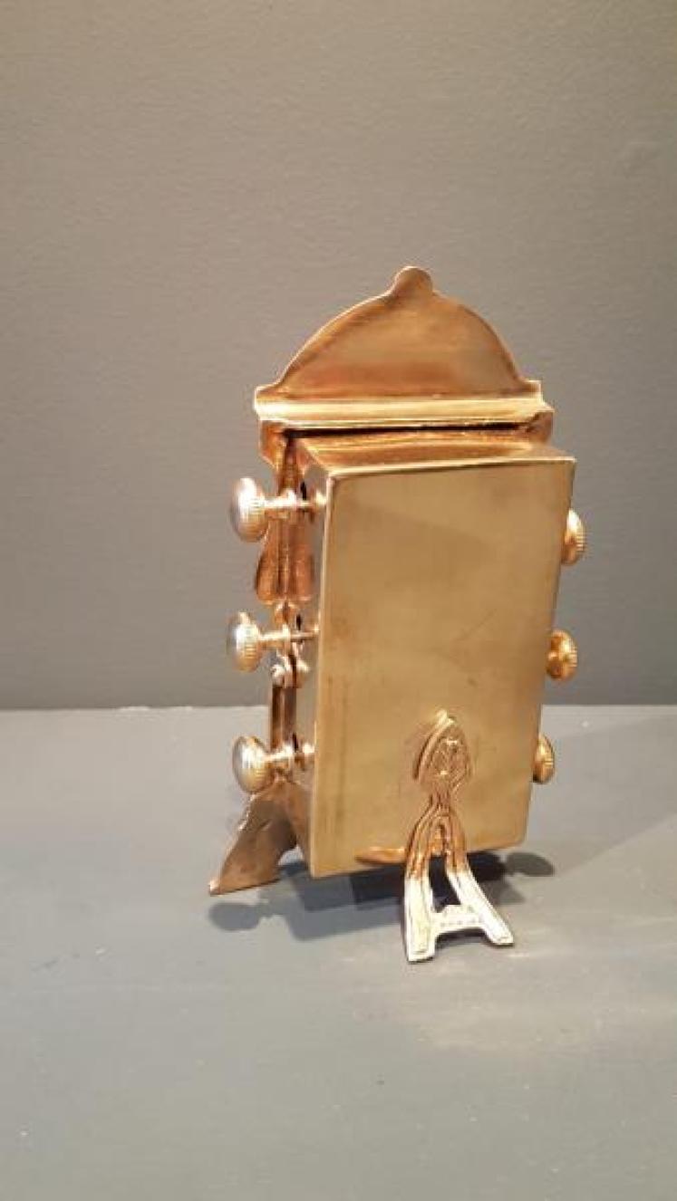 Edwardian Brass Desk Calendar - Image 3