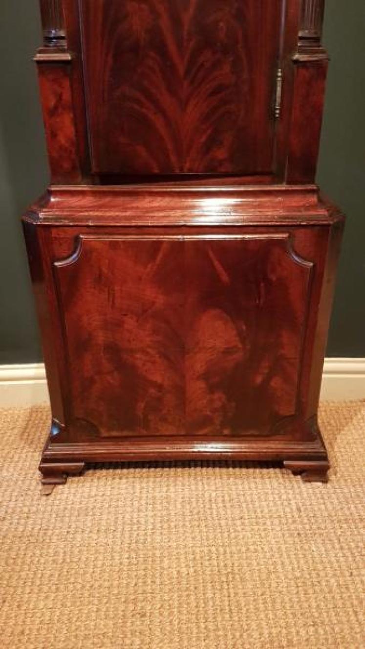 George III Mahogany 8 Day Liverpool Longcase Clock - Image 7