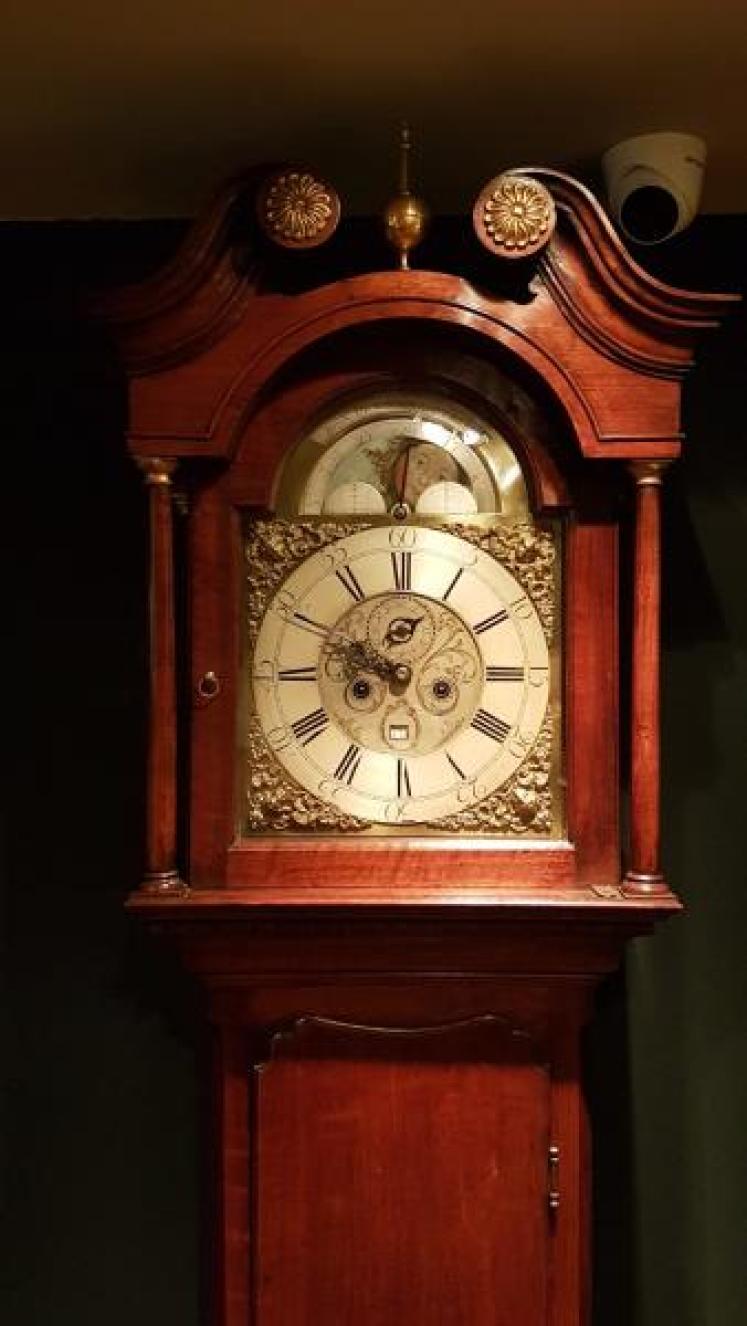 George III Walnut Cartmel 8 Day Longcase Clock - Image 2