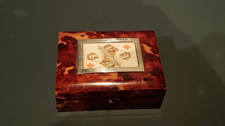 Superb Tortoise Shell and Silver Card Case - Image 4