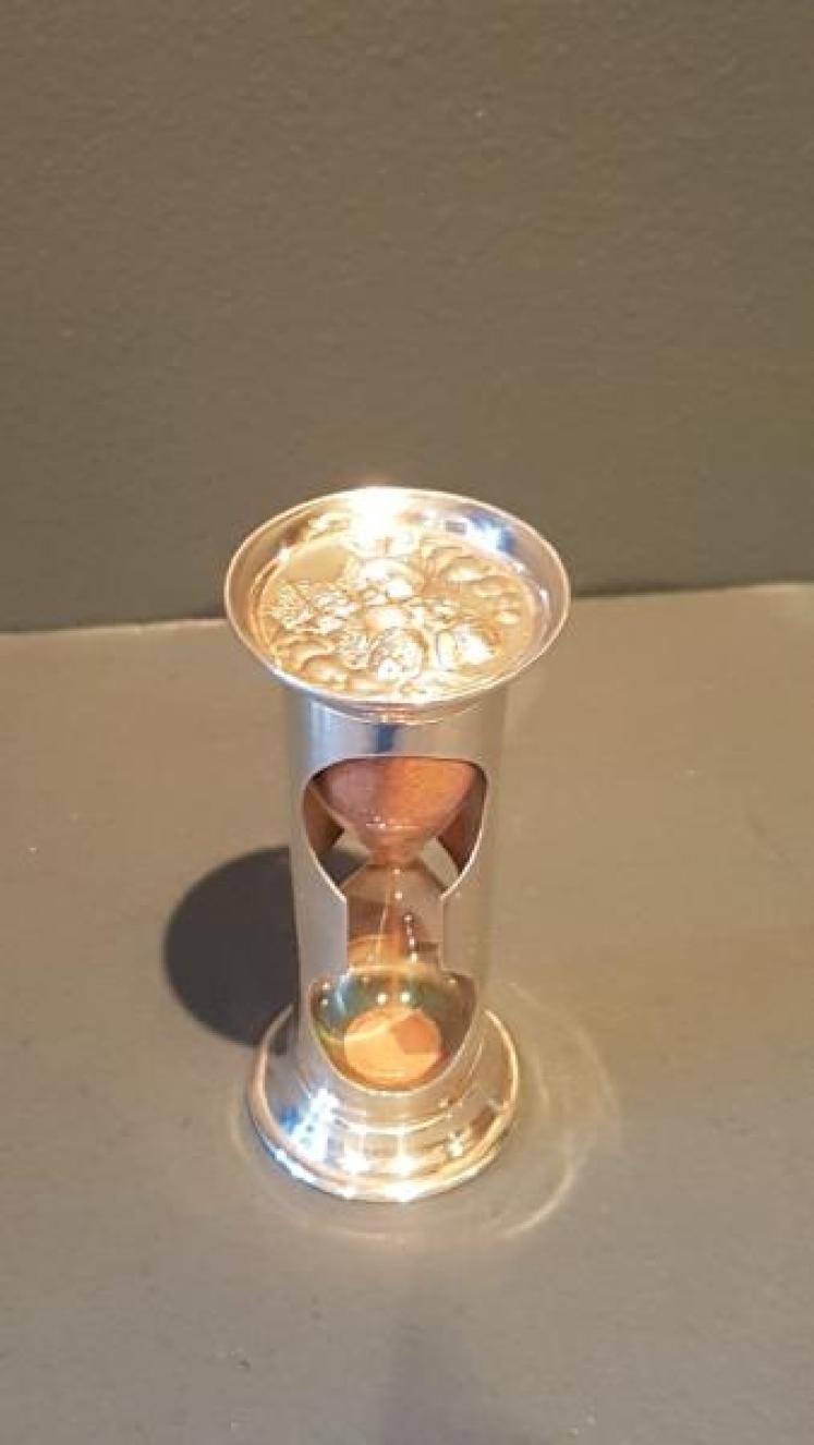 Edwardian Chester Silver 3 Minute Timer - Image 2