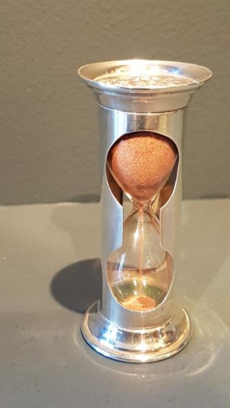 Edwardian Chester Silver 3 Minute Timer - Image 5