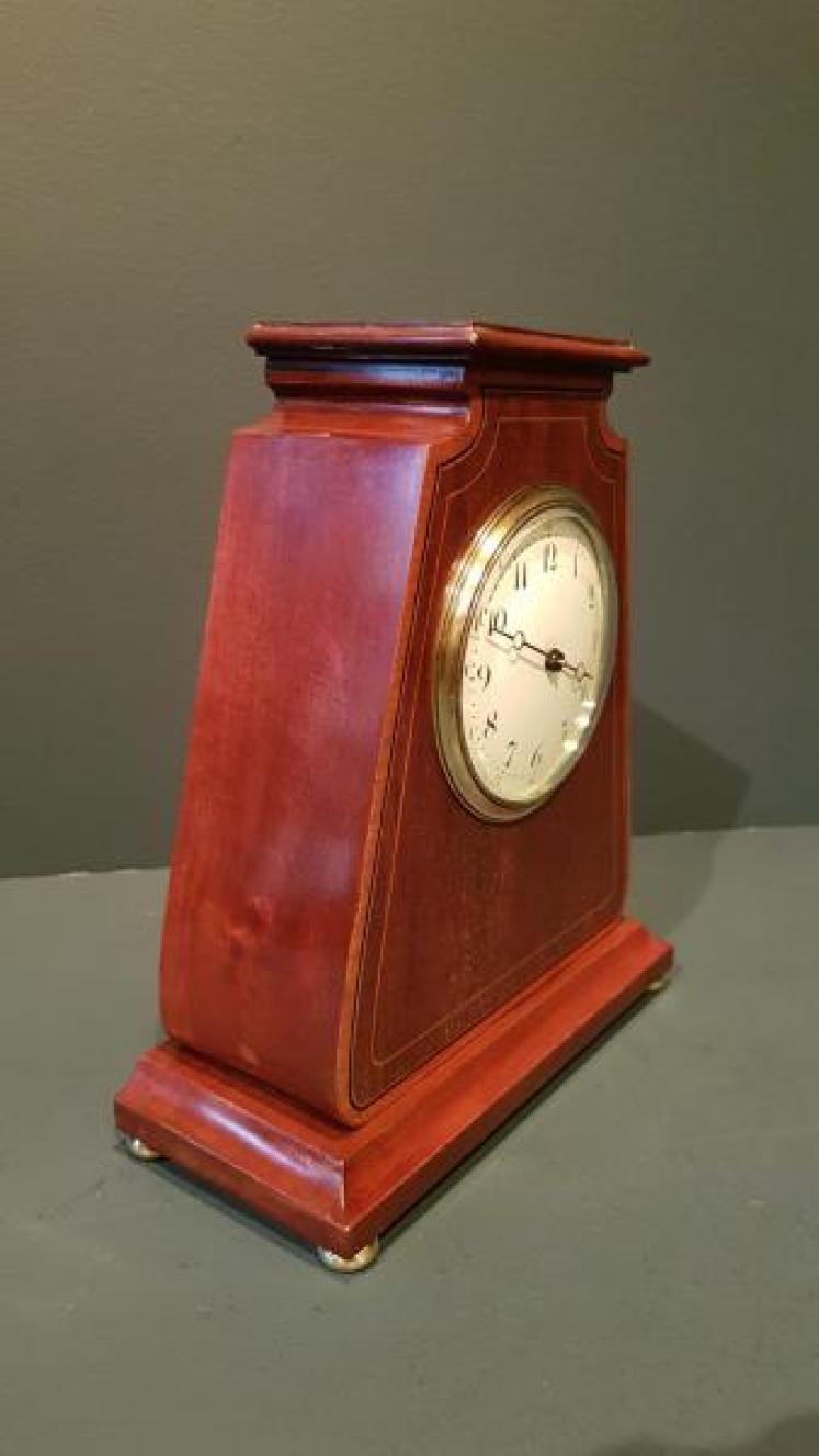 Quality Edwardian Inlaid Mantel Clock - Image 2