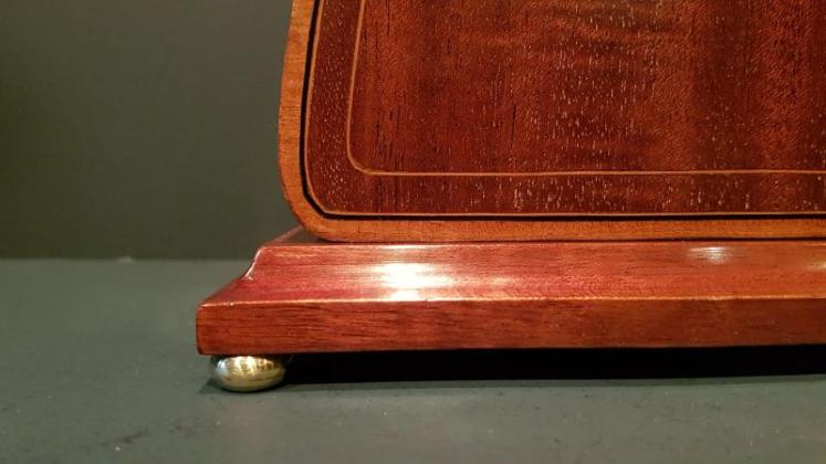 Quality Edwardian Inlaid Mantel Clock - Image 6