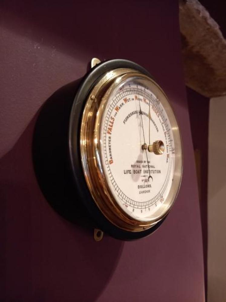 Victorian Dolland of London RNLI Fisherman's Marine Barometer - Image 4