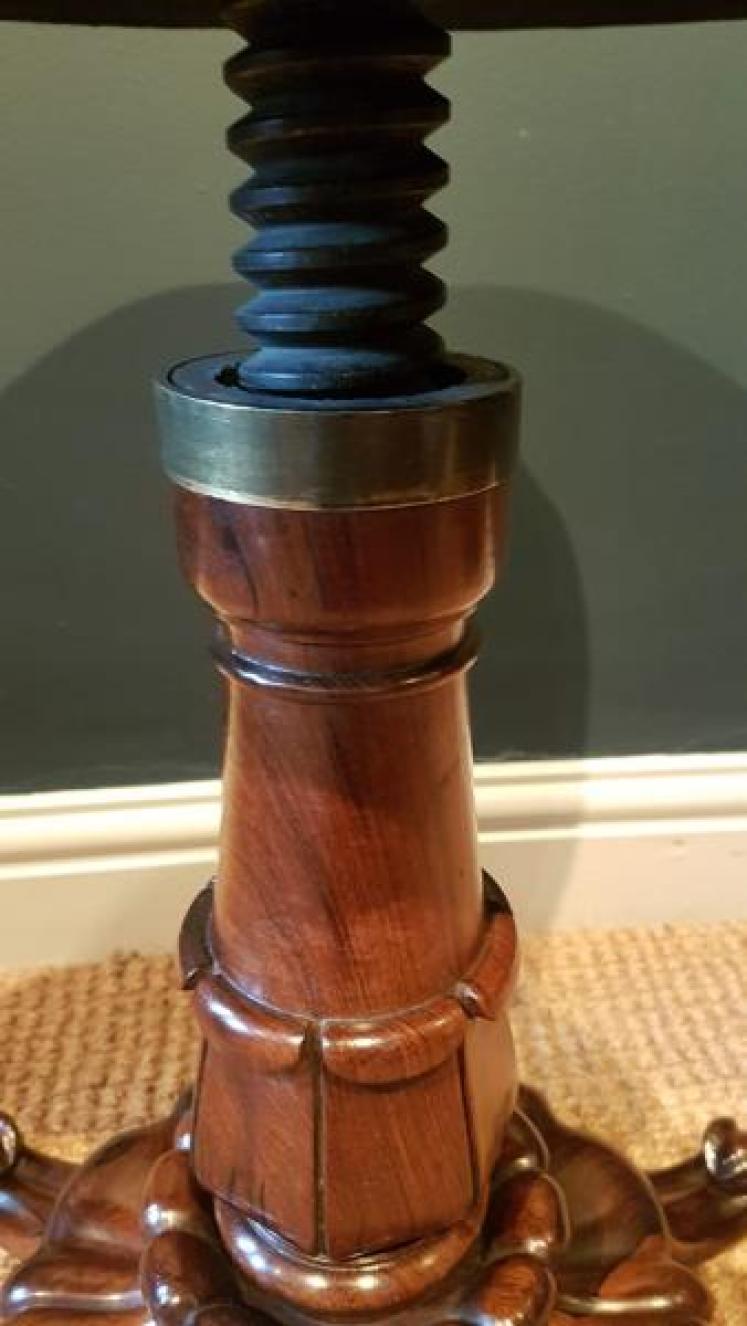 Fine Quality William IV Rosewood Stool - Image 3