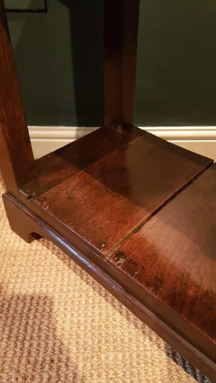 George II Oak Open Pot Board Dresser - Image 5