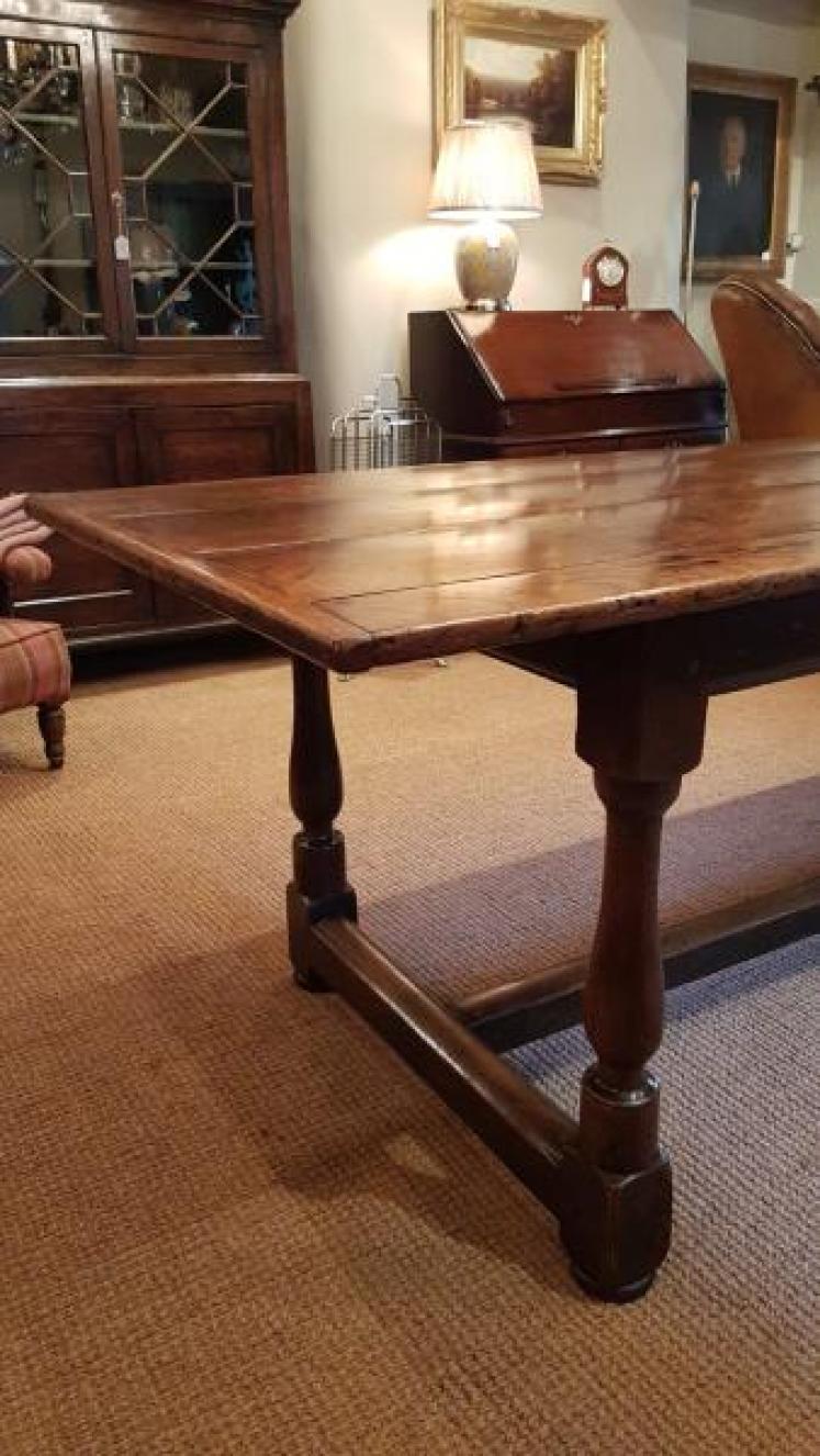 Superb George II Oak Refectory Table - Image 6