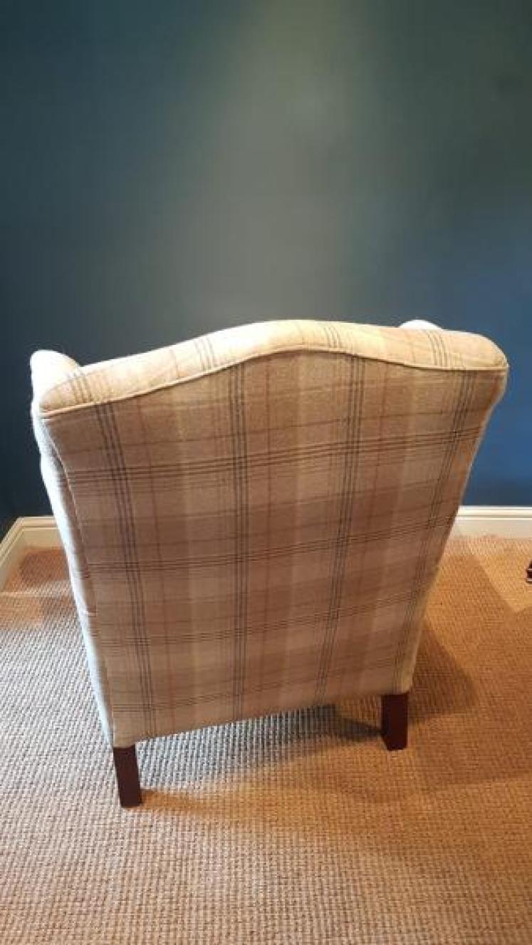 Victorian Wing Back Arm Chair - Image 2