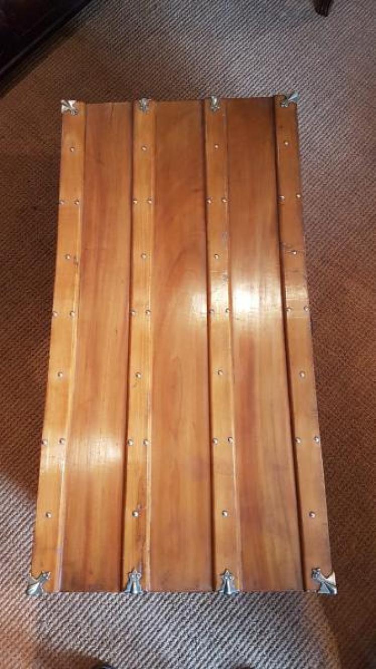 Antique Camphor Wood Trunk - Image 3