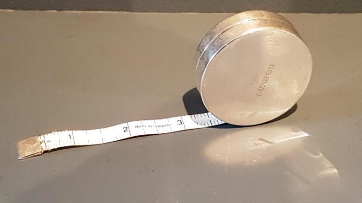 Aspreys Silver Tape Measure - Image 2