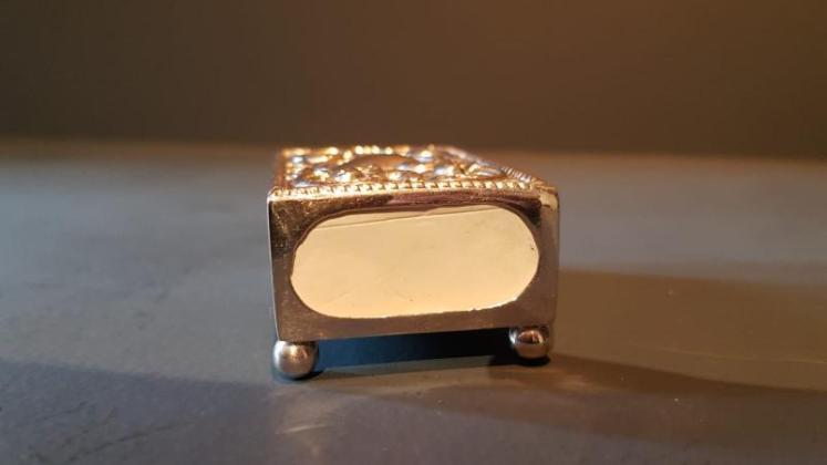 Edwardian Chester Silver Match box Cover - Image 2