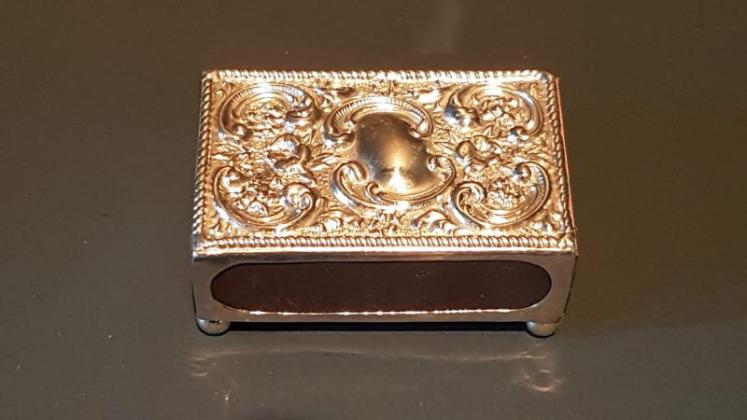 Edwardian Chester Silver Match box Cover - Image 5