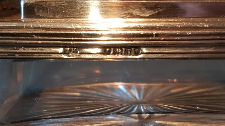 Victorian Silver Travelling Ink Well - Image 4