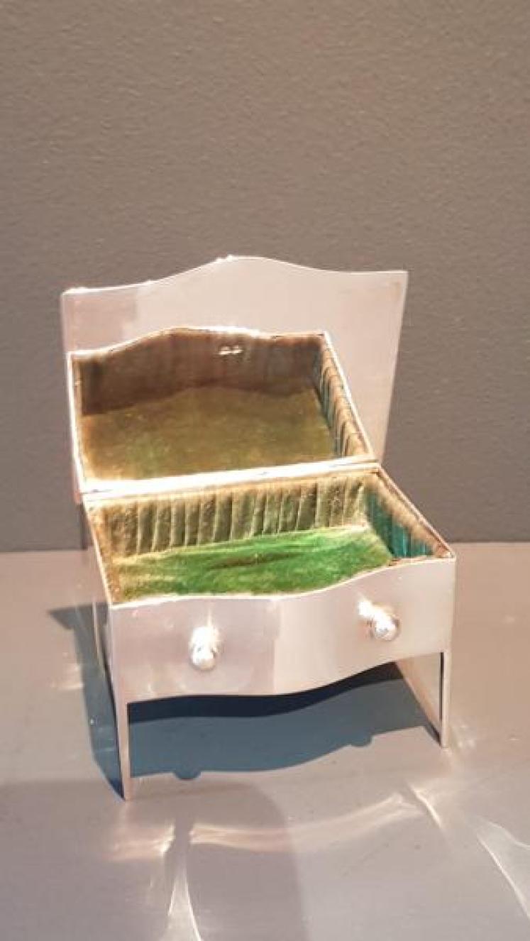 Silver Dressing Table Ring Box - Image 2