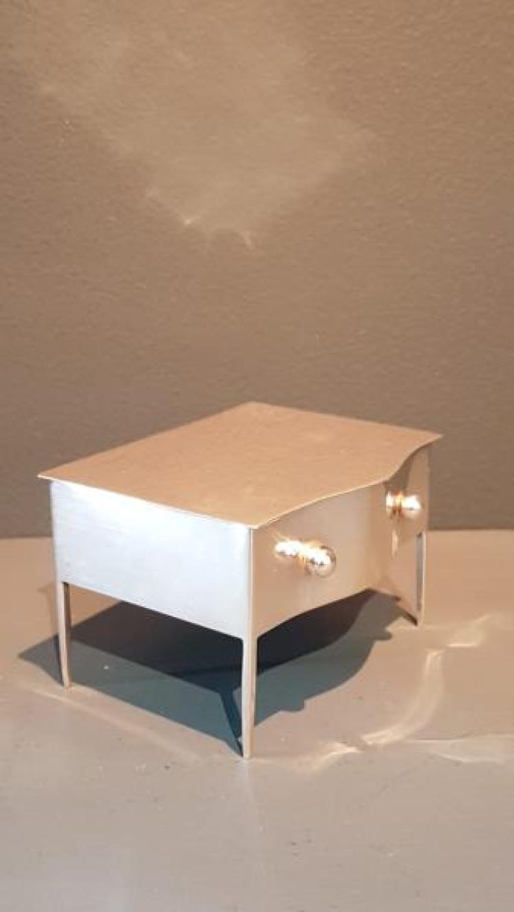 Silver Dressing Table Ring Box - Image 3