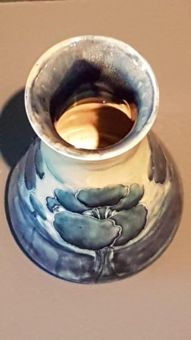 Immaculate Moorcroft Hazeldene Vase for Liberty - Image 4