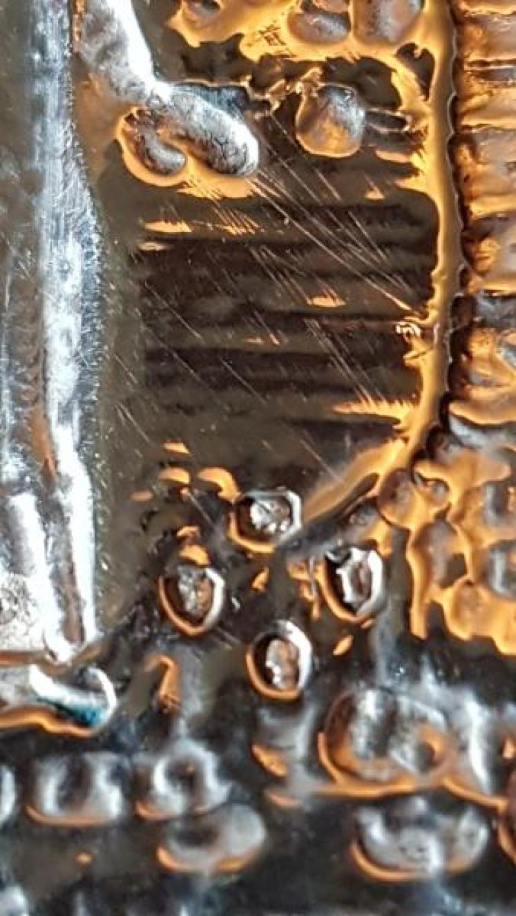 Victorian Silver Heart Shaped Dish by William Comyns - Image 4