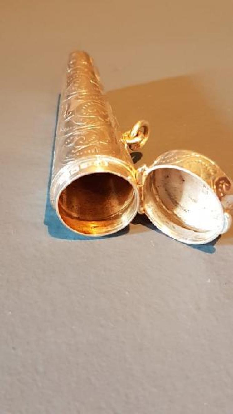Fine Quality Edwardian Chester Silver Cheroot Case - Image 3