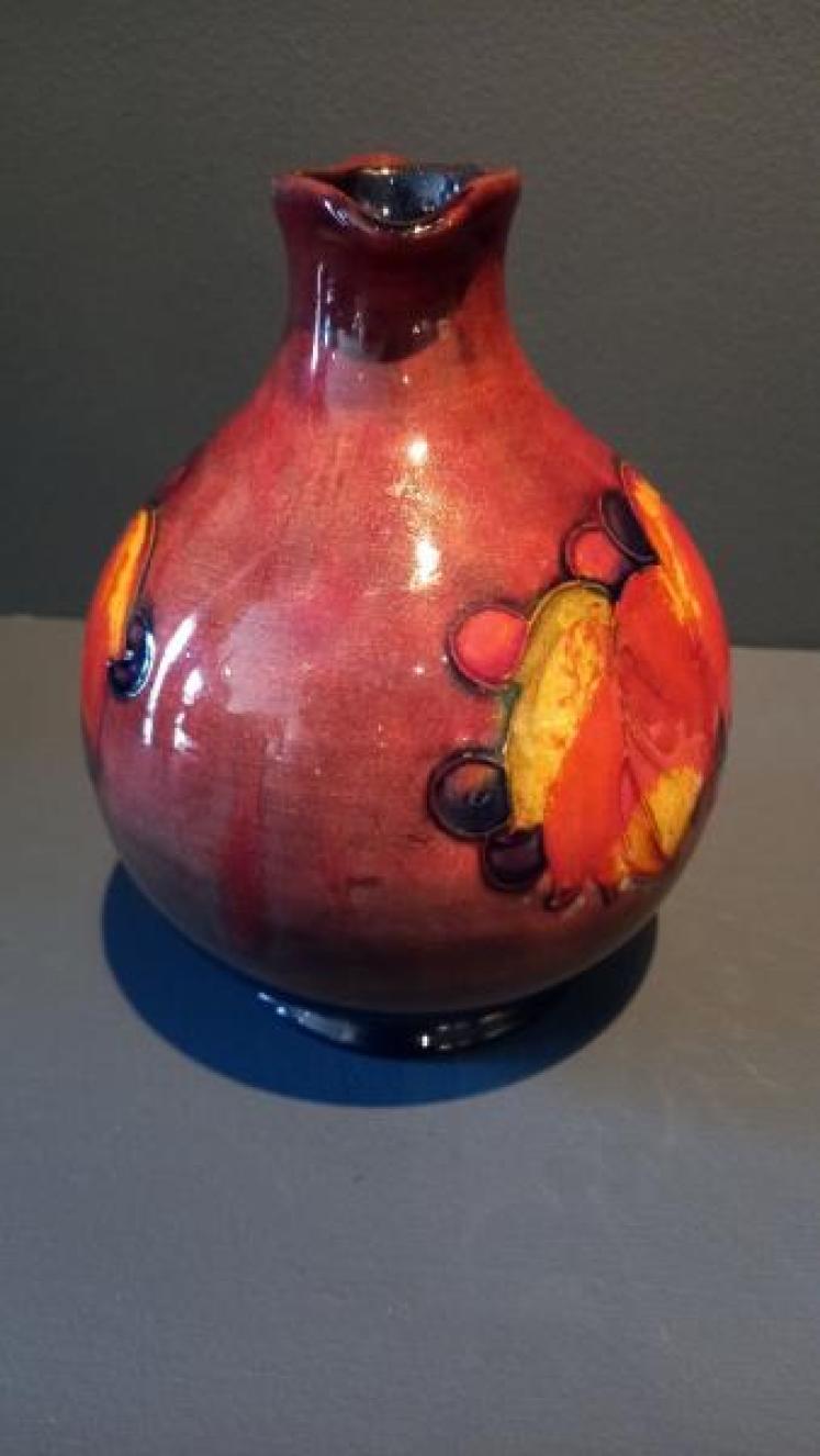 Moorcroft Leaf & Berries Flambe Glazed Flagon - Image 4
