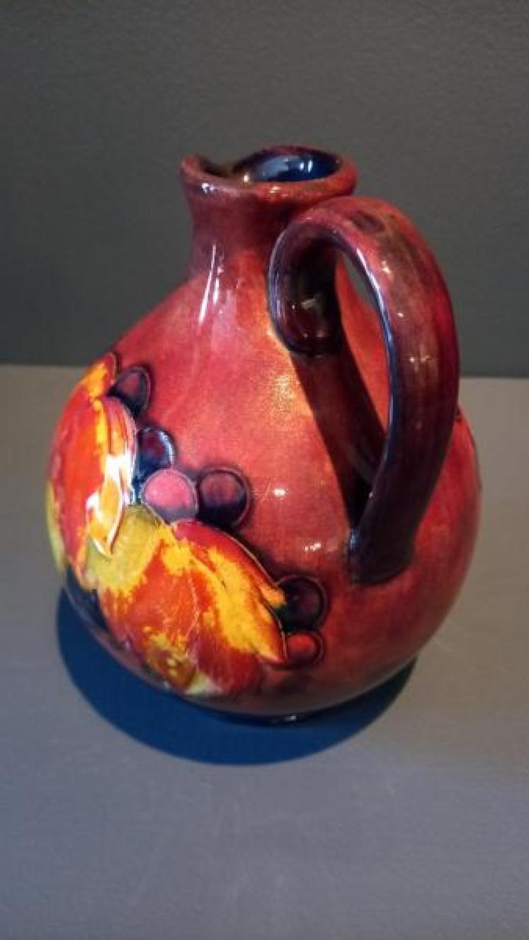 Moorcroft Leaf & Berries Flambe Glazed Flagon - Image 5
