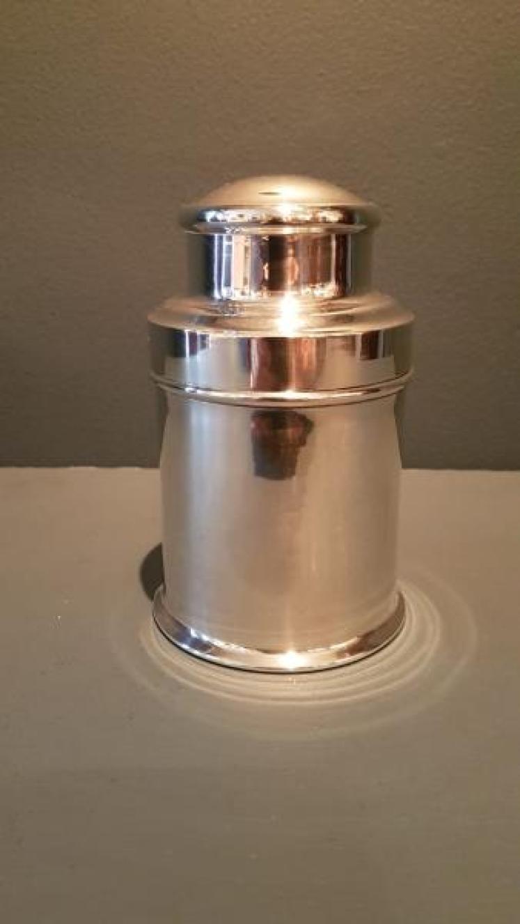 Dutch Silver Tobacco Jar - Image 1