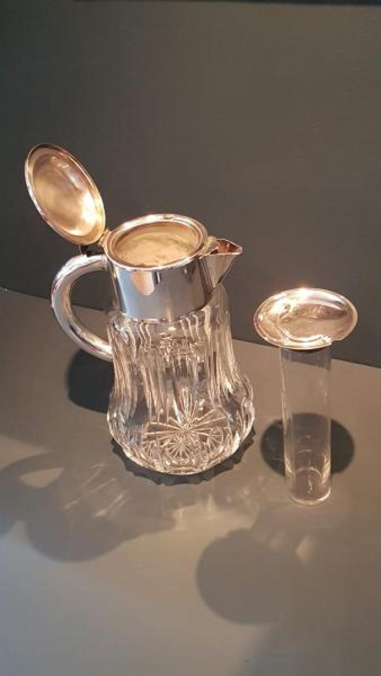Superb Large Edwardian Crystal Lemonade Jug - Image 2