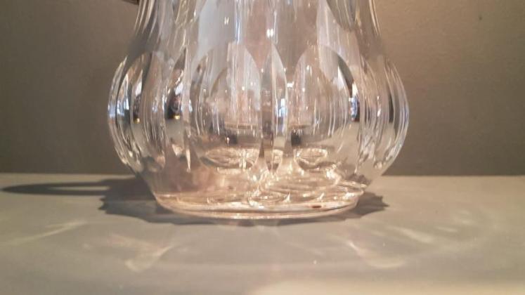 Superb Large Edwardian Crystal Lemonade Jug - Image 7