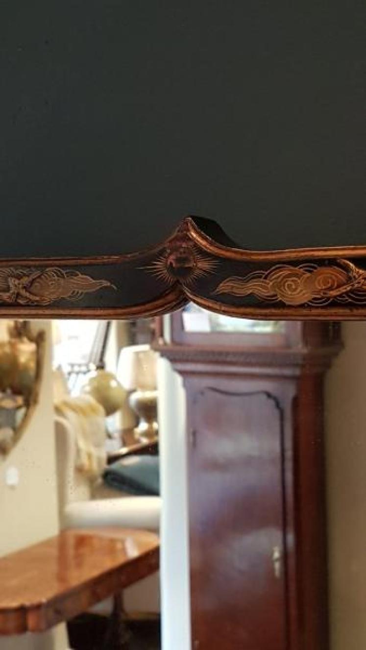 Edwardian Chinoiserie Framed Mirror - Image 5