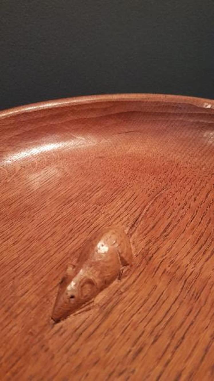 Superb Large Mouseman Fruit Bowl - Image 2