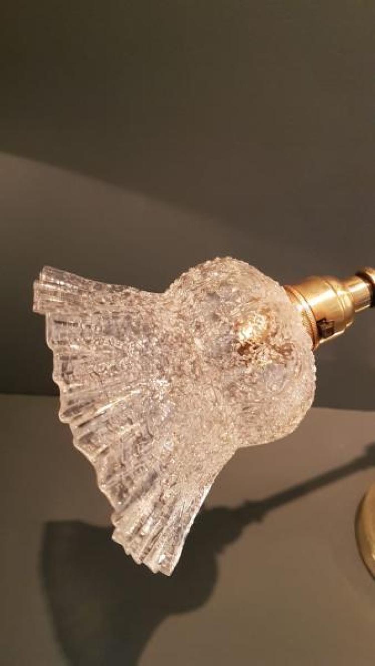 Edwardian Adjustable Lamp and Shade - Image 3
