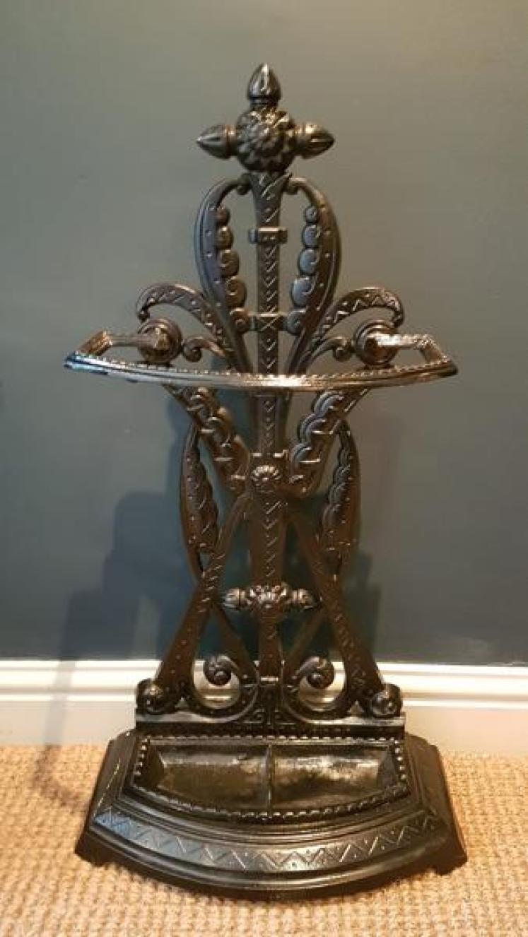 Victorian Cast Iron Stick Stand - Image 1