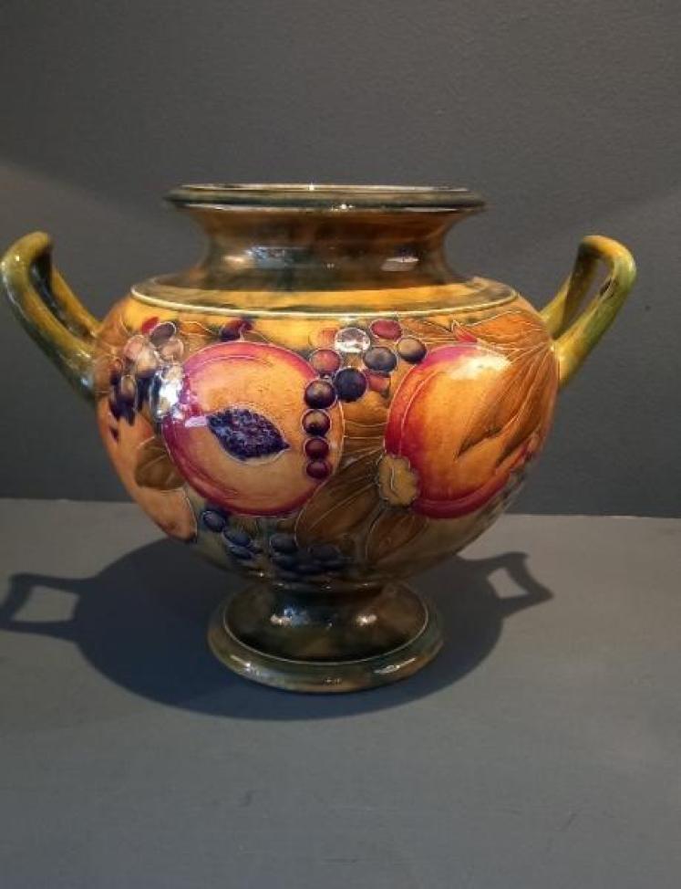 Antique Moorcroft Twin Handled Pomegranate Vase  - Image 1