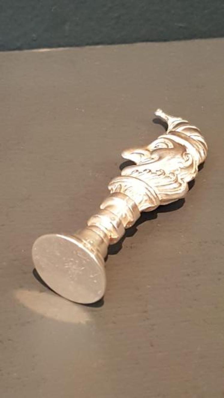 George V Silver Punch Wax Seal - Image 4