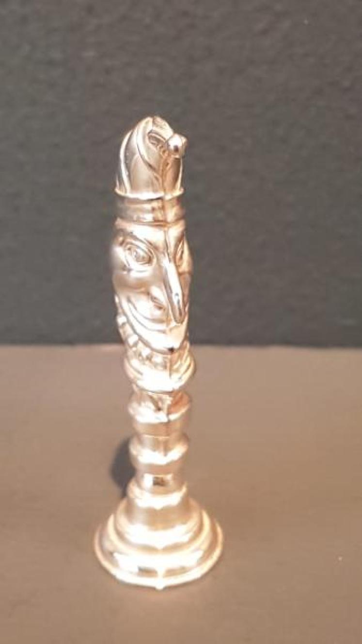 George V Silver Punch Wax Seal - Image 5