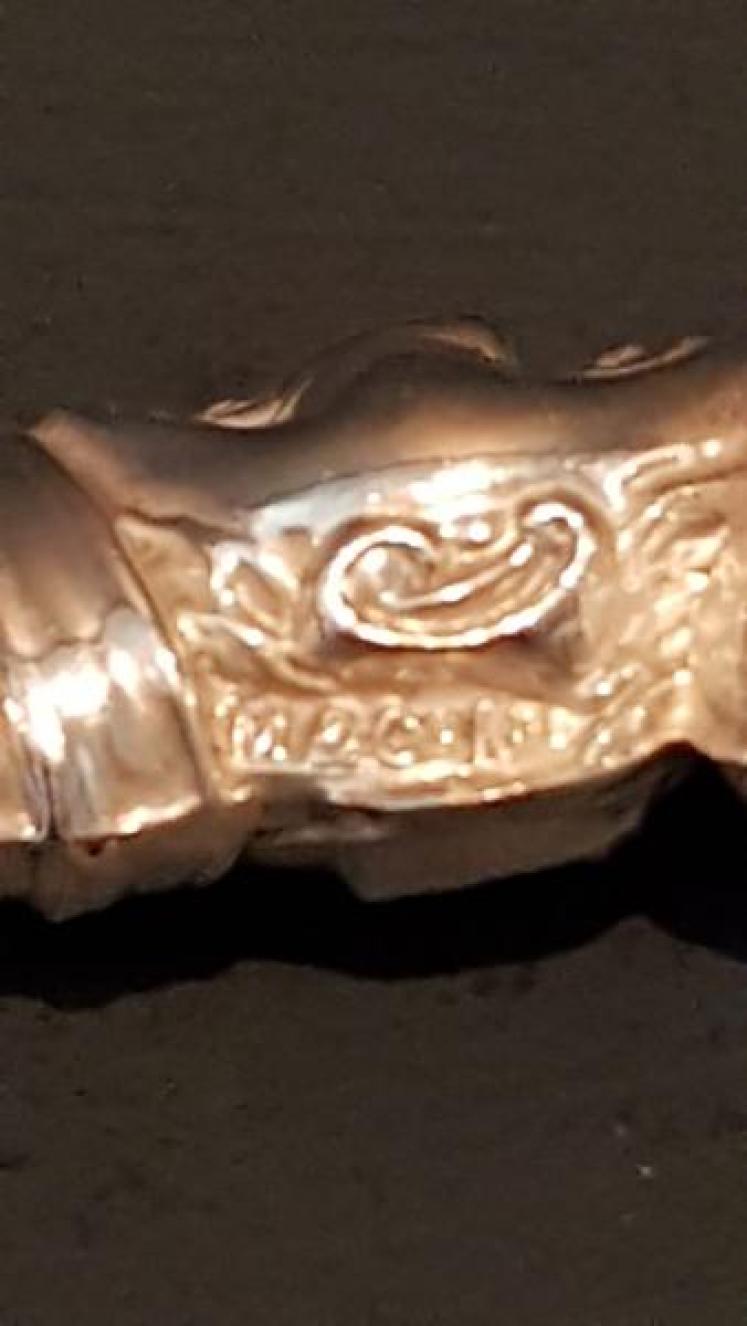 George V Silver Punch Wax Seal - Image 6
