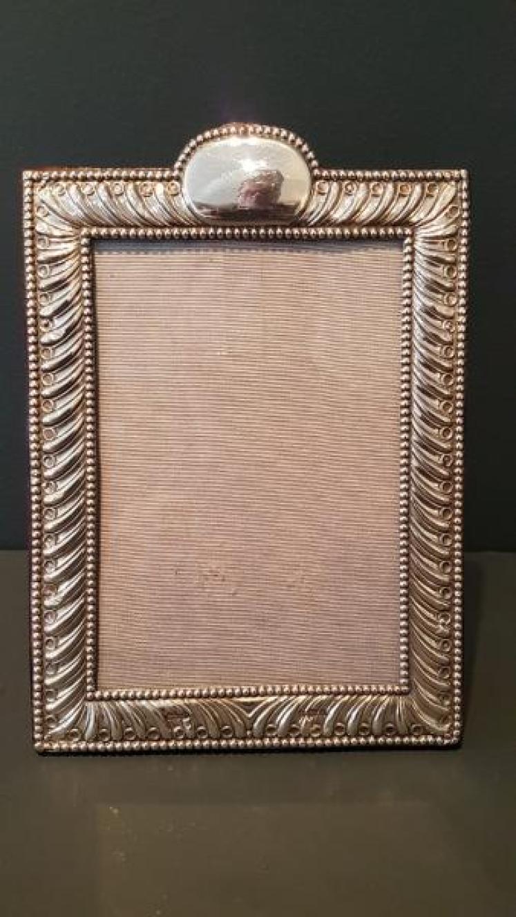 Edwardian Silver Photo Frame - Image 6