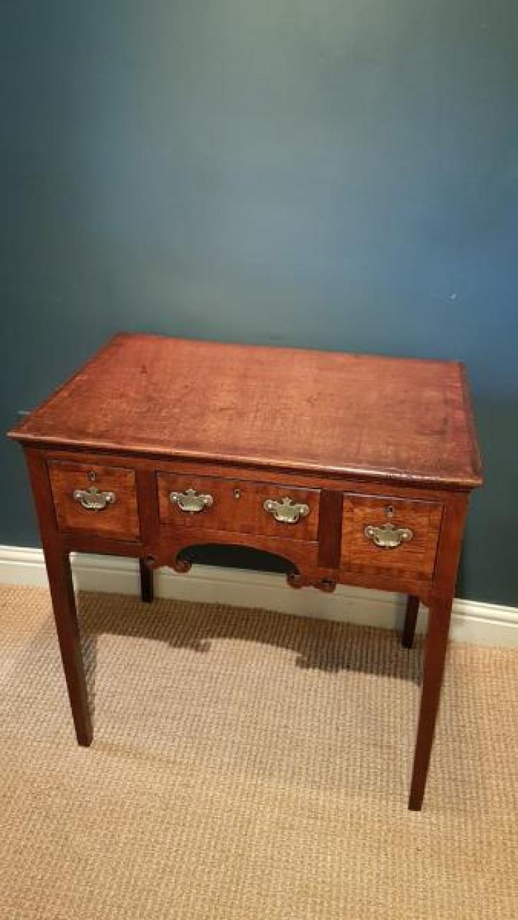 George II Oak Low Boy - Image 2