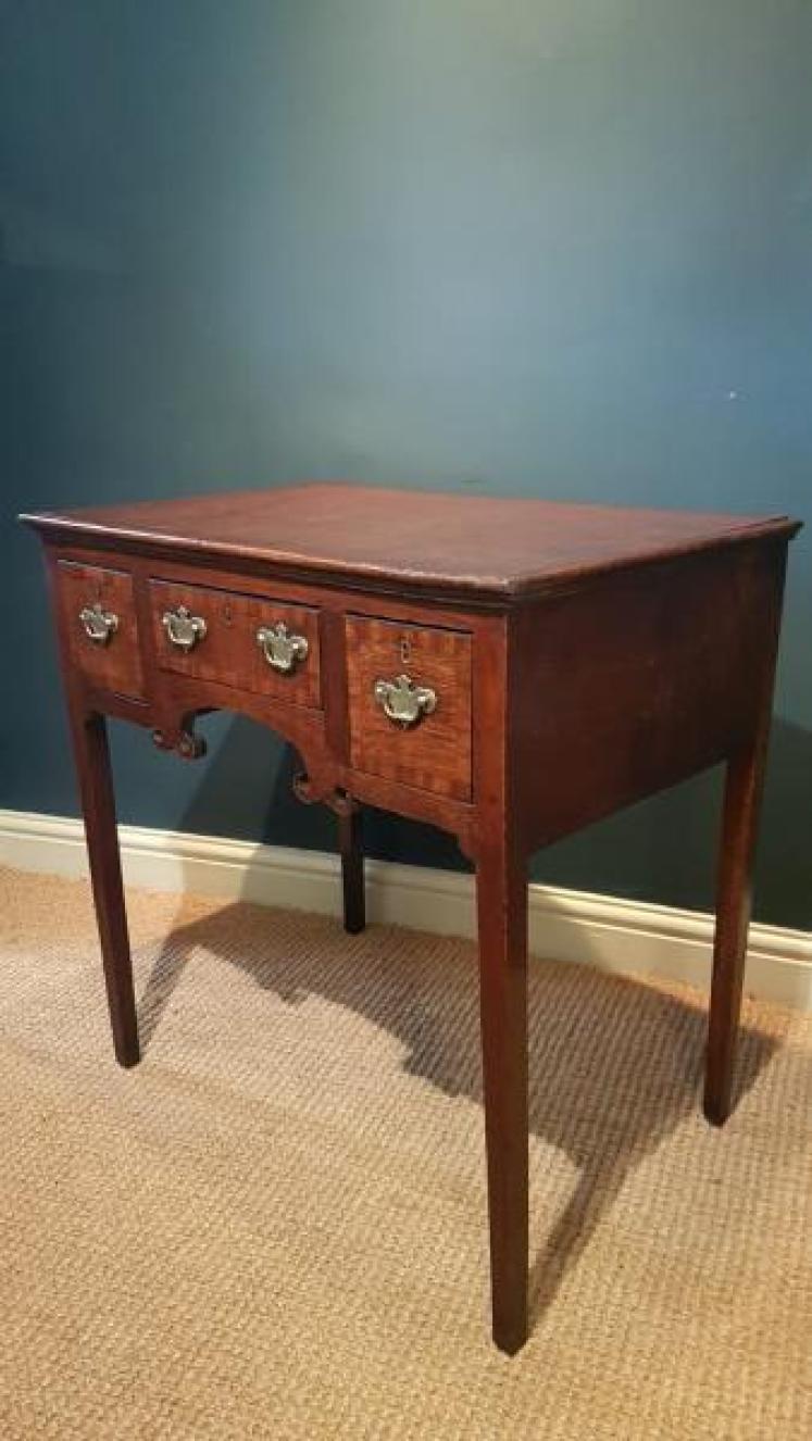 George II Oak Low Boy - Image 3