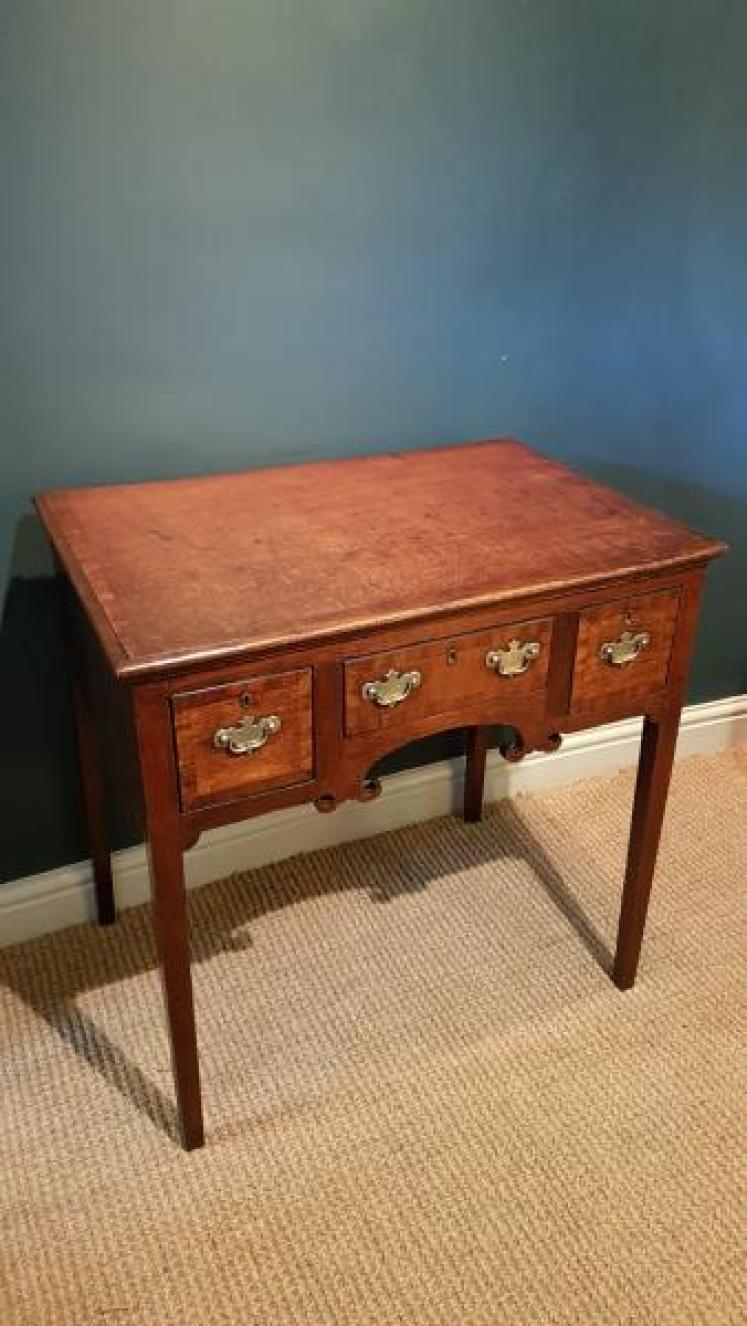 George II Oak Low Boy - Image 6