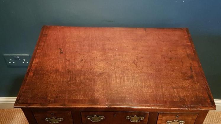 George II Oak Low Boy - Image 7